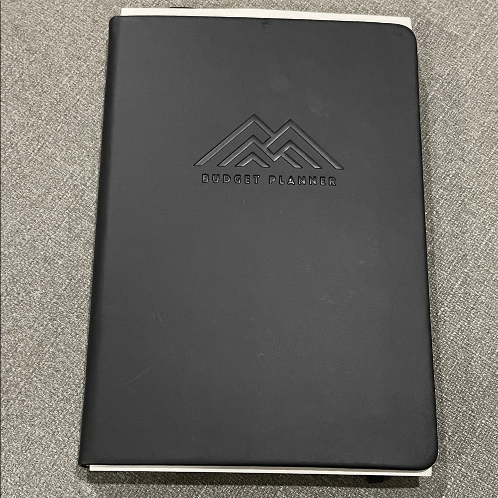 Productivity Store Black Budget Planner
